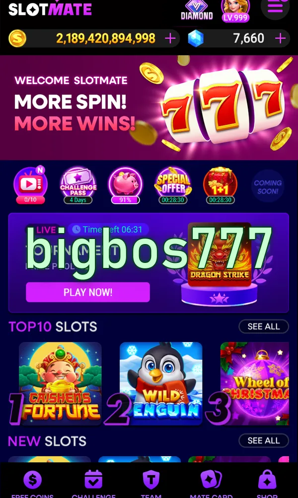 bigbos777 Tangkapan Layar - APK Resmi